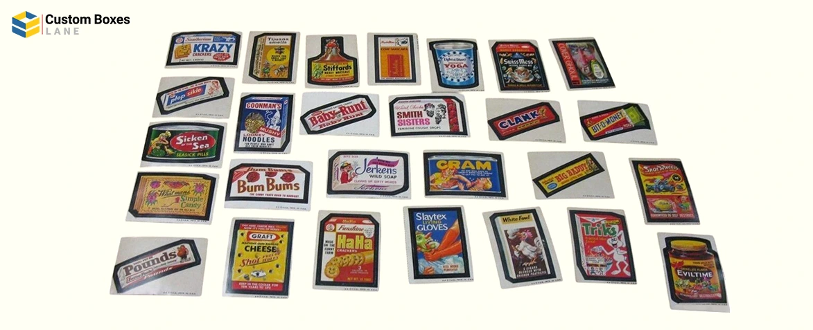 Original Run Wacky Pack Stickers